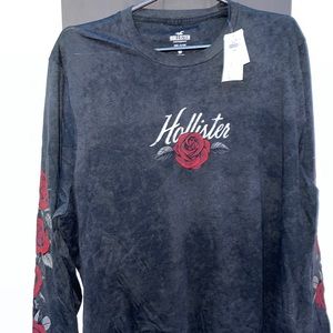 Hollister Long sleeve Rose tee